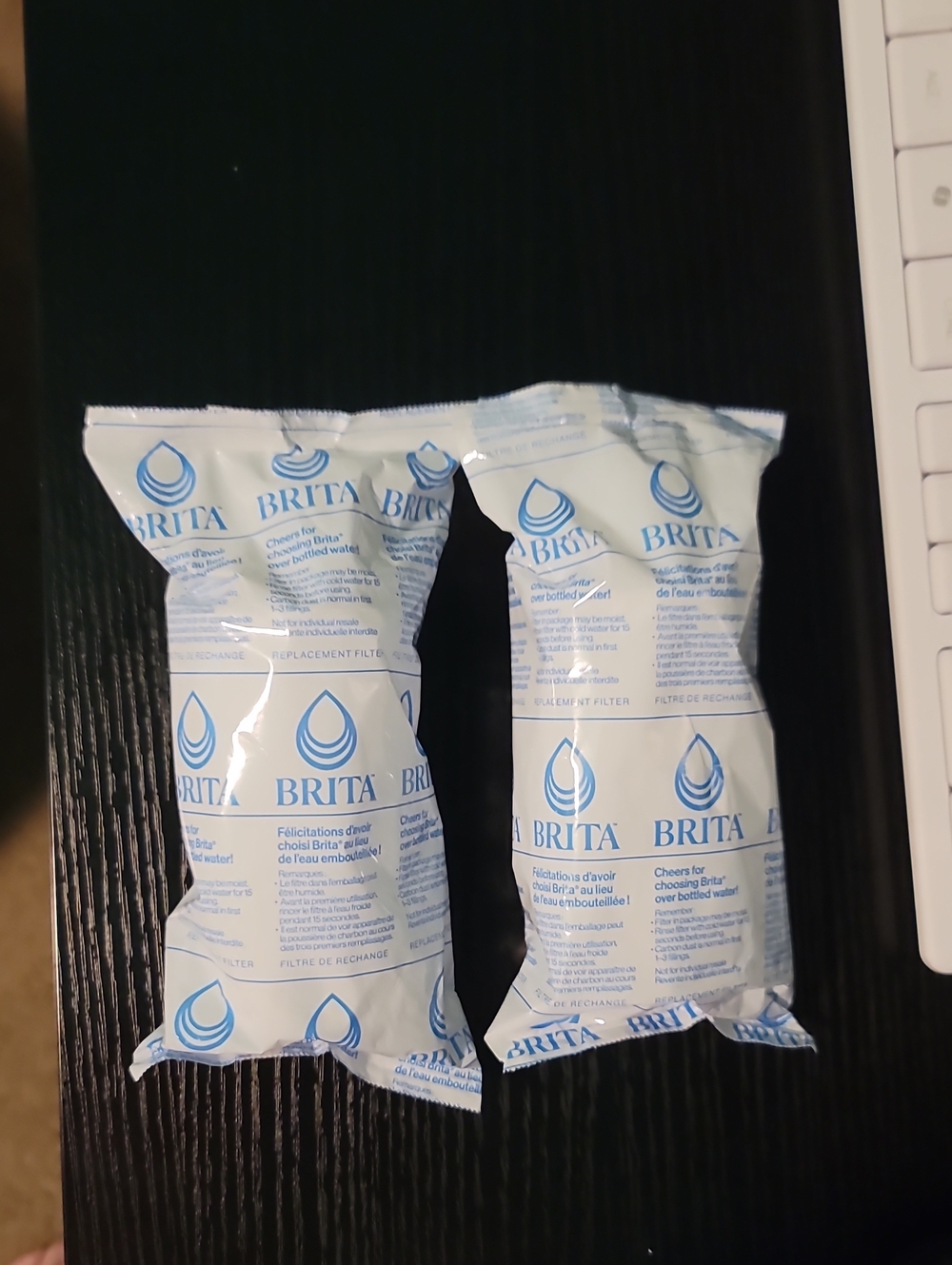 Brita Water Filter Cartridges - White and Blue Packaging